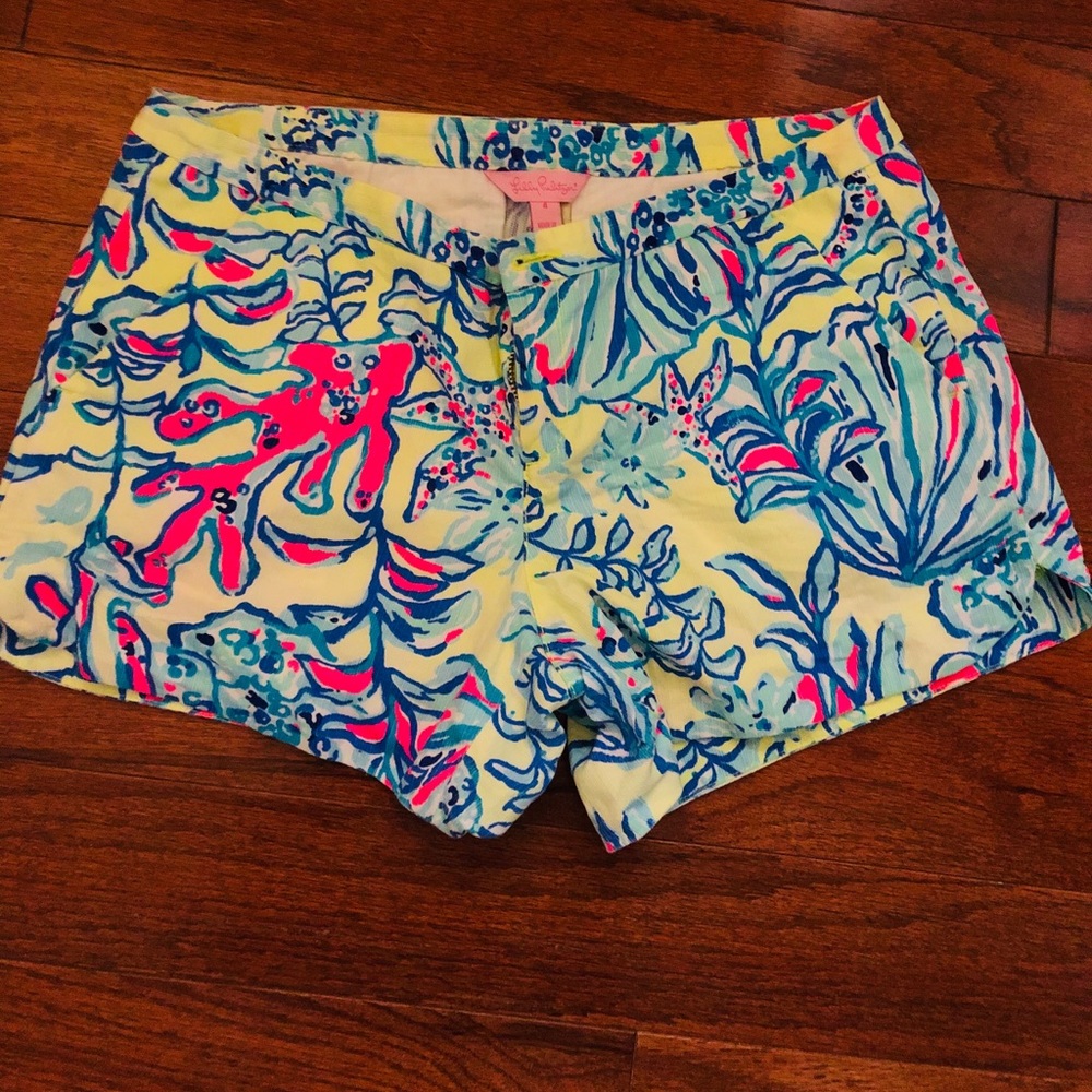 Size 4, 3” inseam Lilly Pulitzer shorts